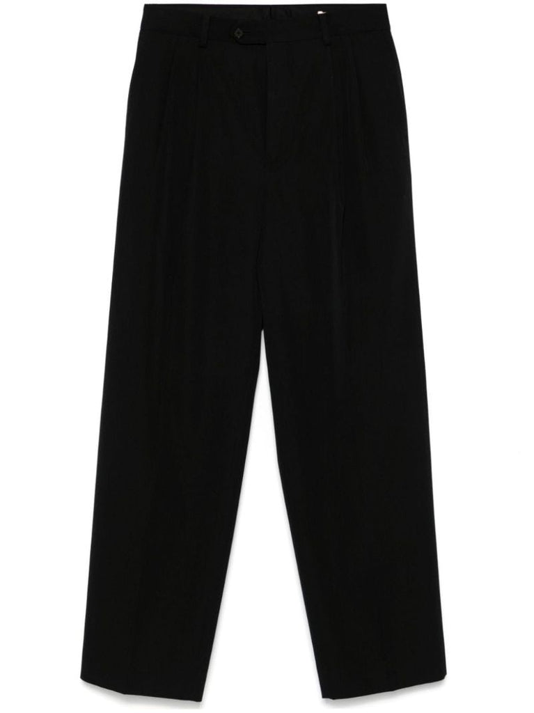 Pleated Wool Trousers