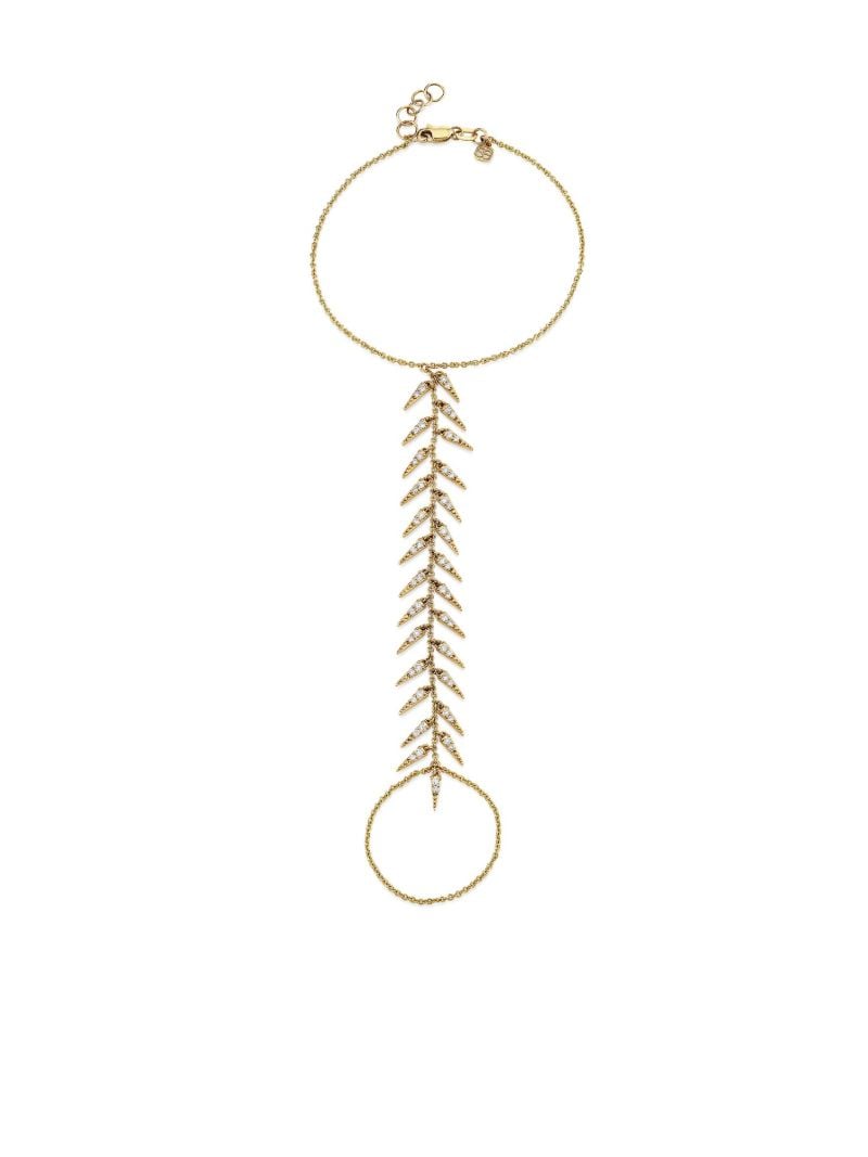 14k Yellow Gold Fringe Princess Bracelet
