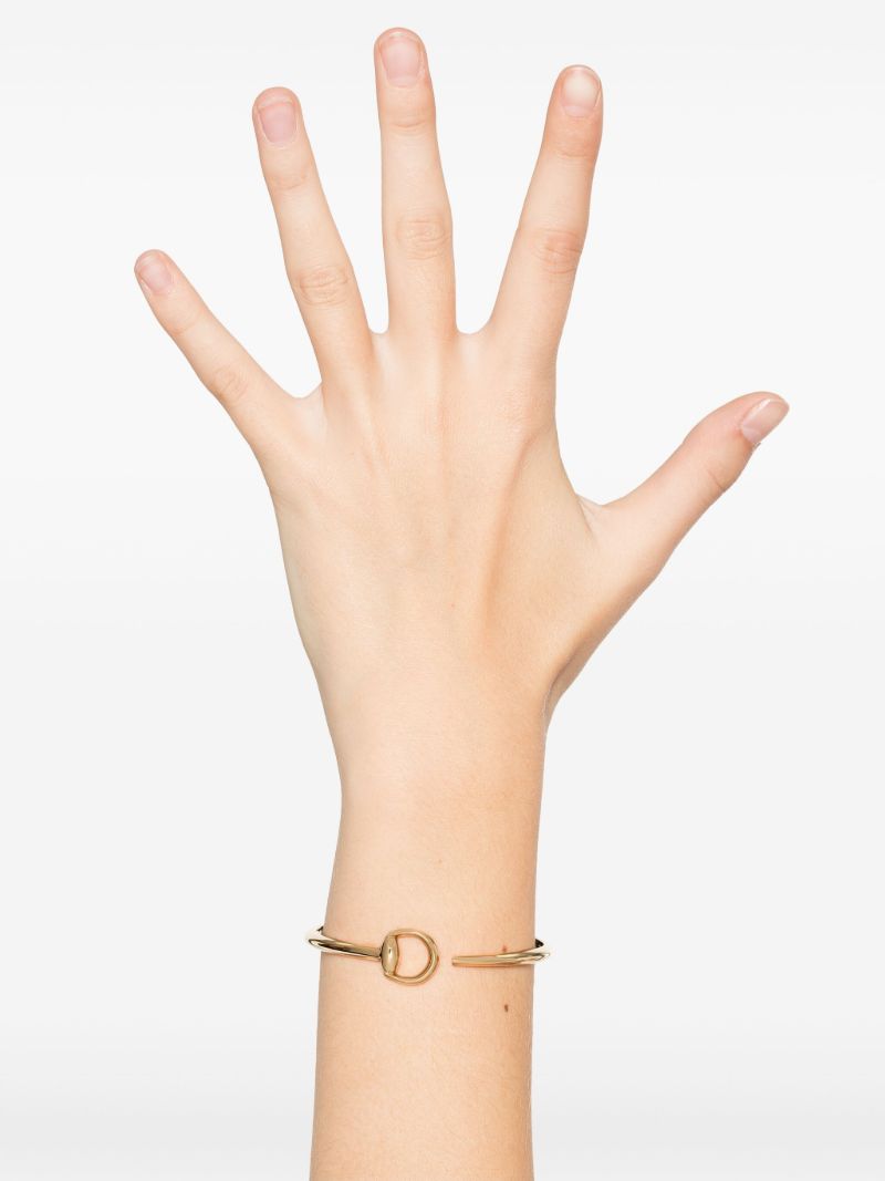 18k Yellow Gold Horsebit Bracelet
