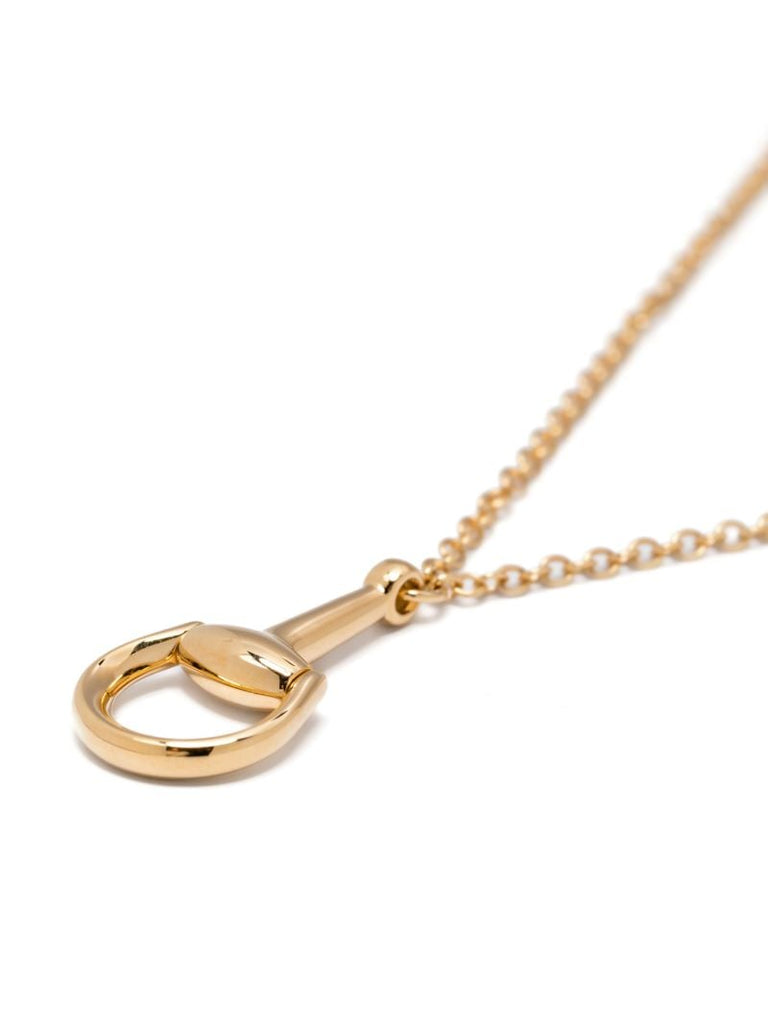 18k Yellow Gold Horsebit Necklace