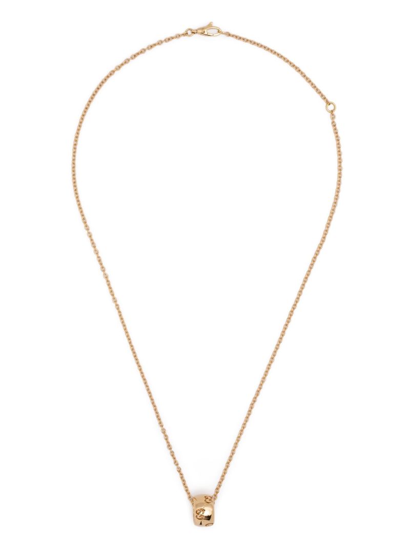 18k Yellow Gold Gg-charm Necklace