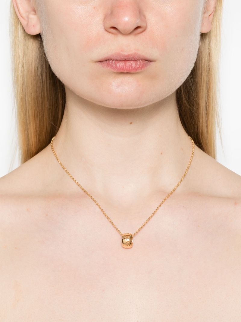 18k Yellow Gold Gg-charm Necklace