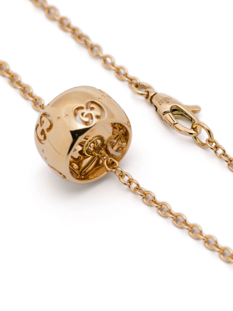 18k Yellow Gold Gg-charm Necklace