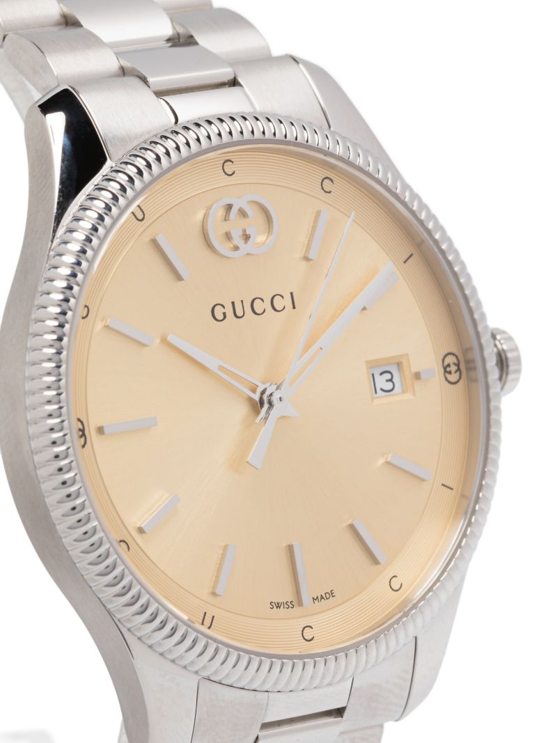 Silver G-timeless 38mm