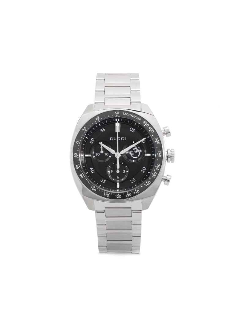 Stainless Steel Interlocking Watch