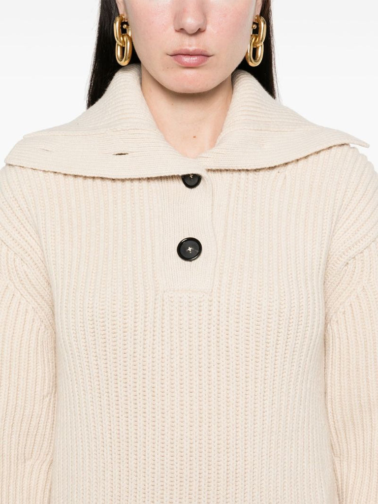 Ribbed-knit Sweater