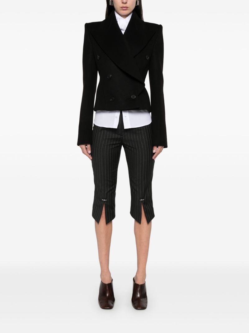 Black Oversized-lapels Blazer