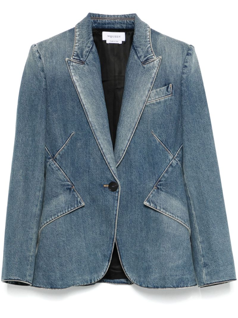 Blue Denim Blazer