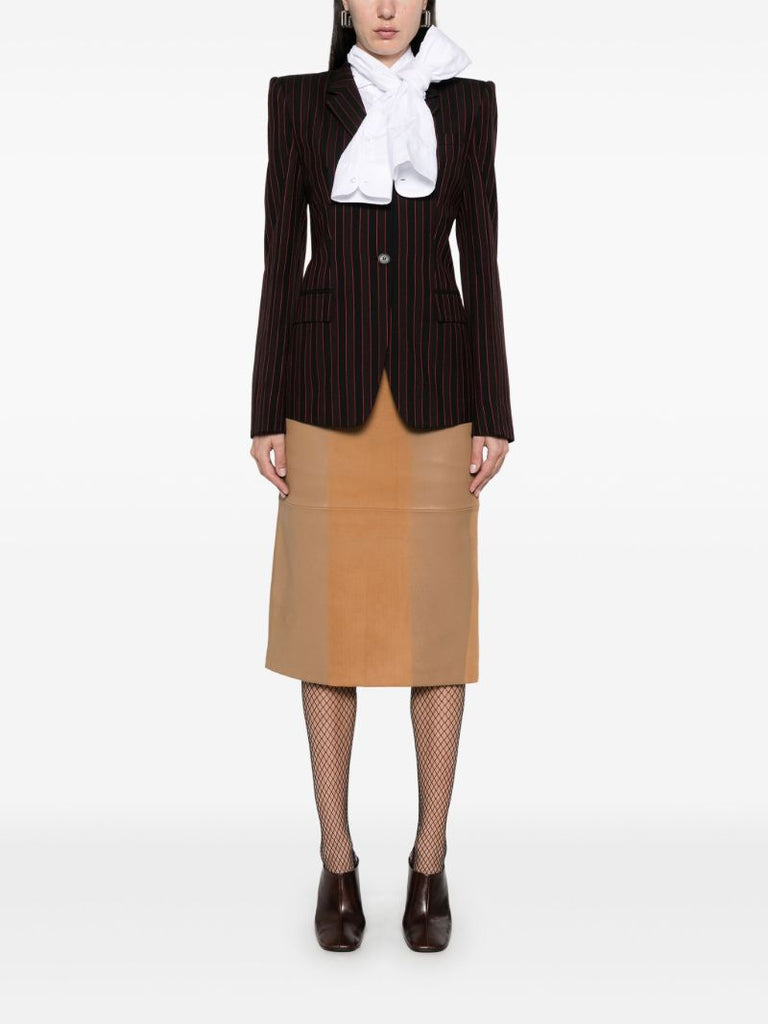 Pinstriped Blazer