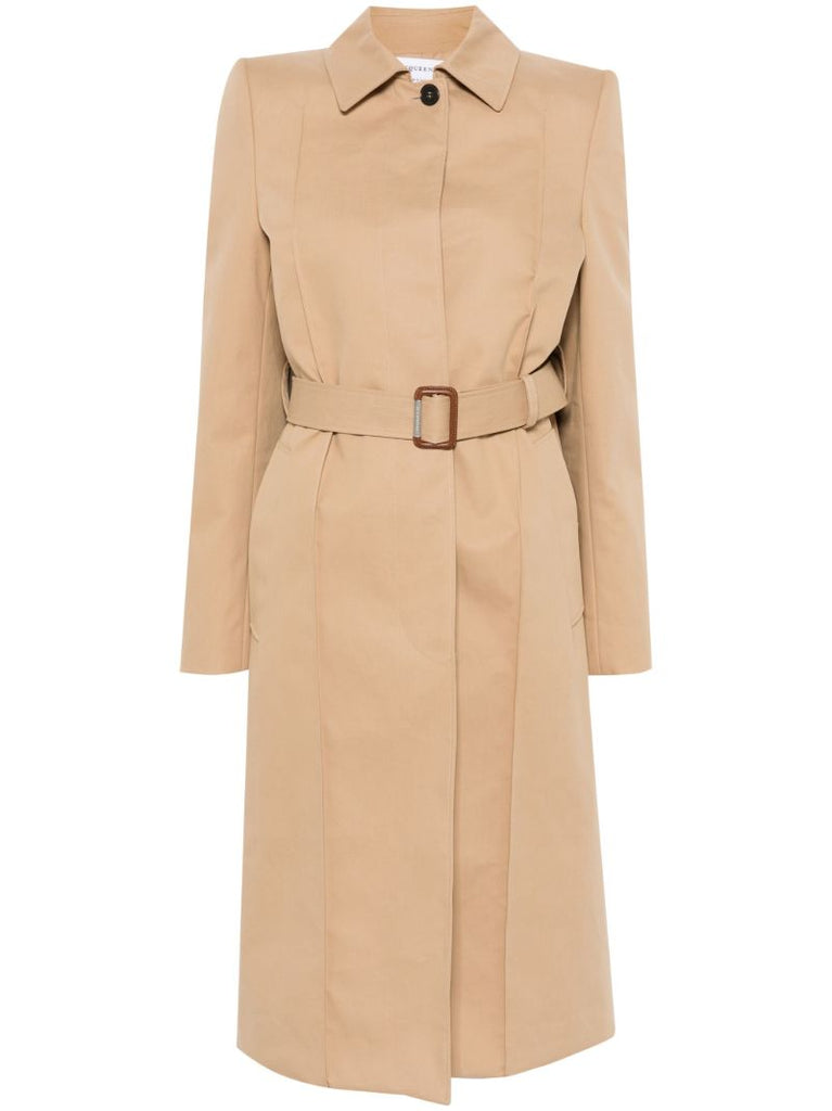 Neutrals Cotton Trench Coat