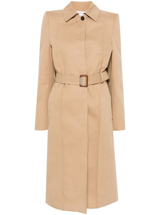 Neutrals Cotton Trench Coat