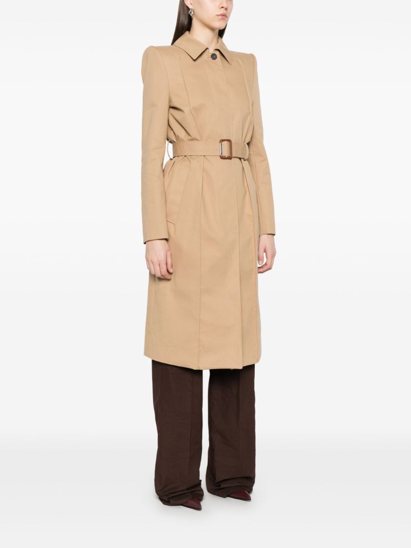 Neutrals Cotton Trench Coat