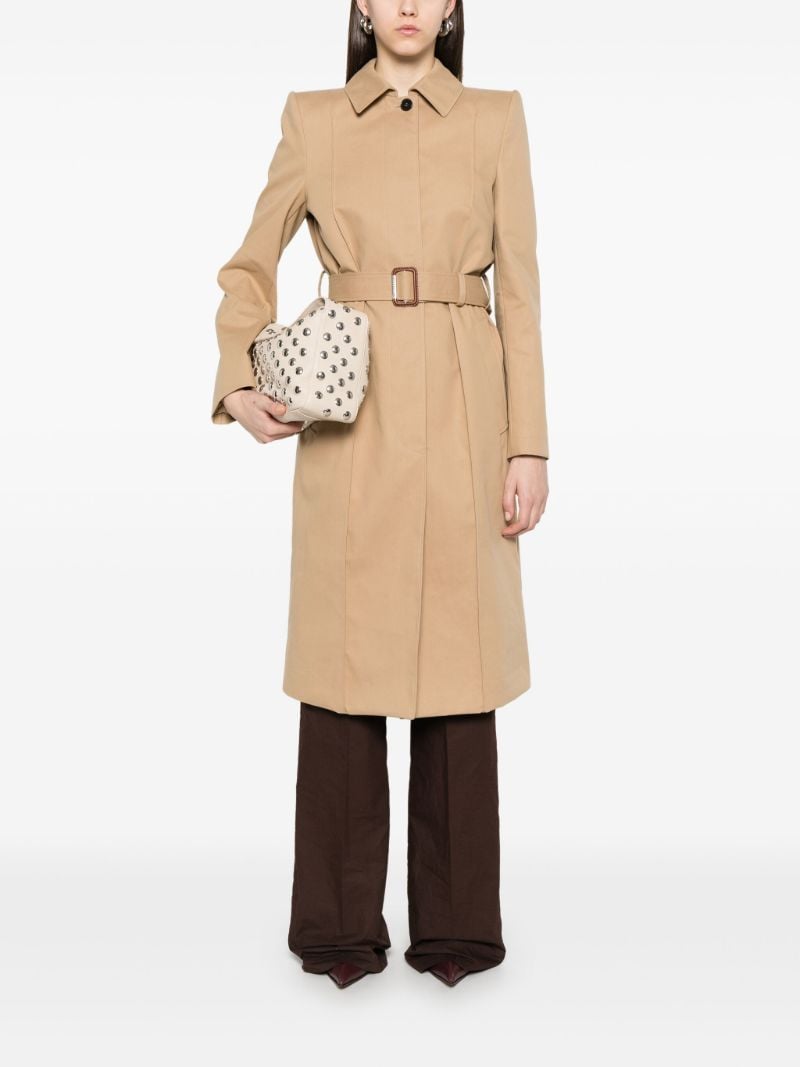 Neutrals Cotton Trench Coat