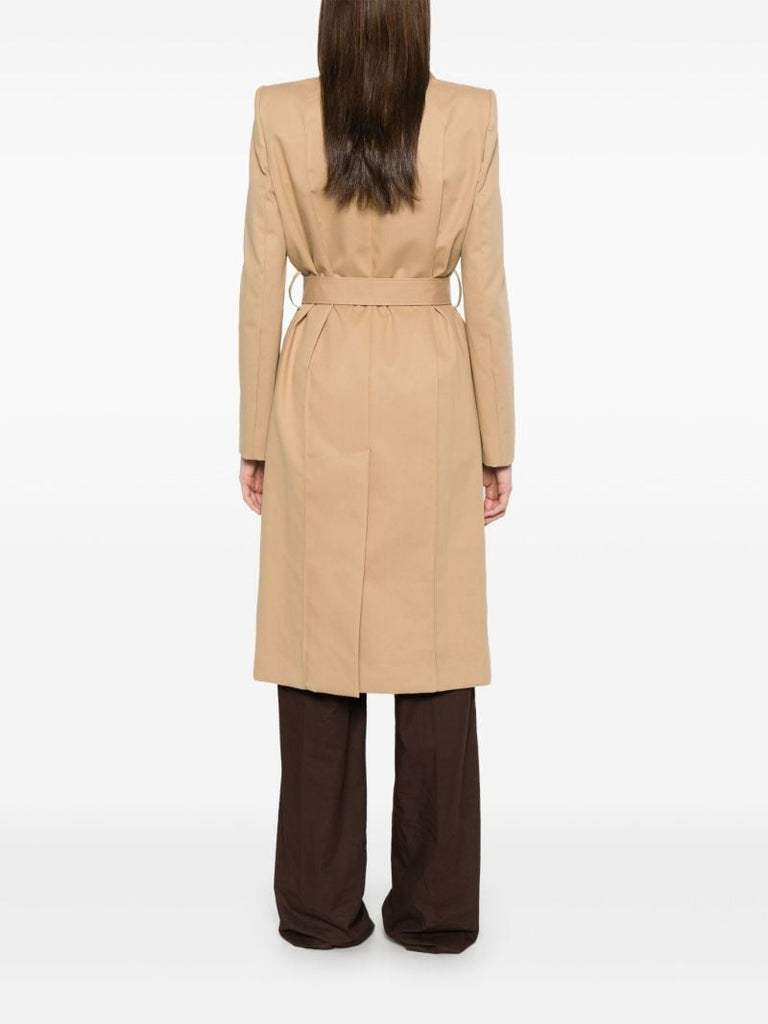 Neutrals Cotton Trench Coat