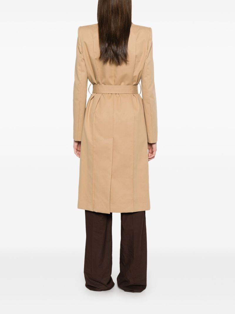 Neutrals Cotton Trench Coat