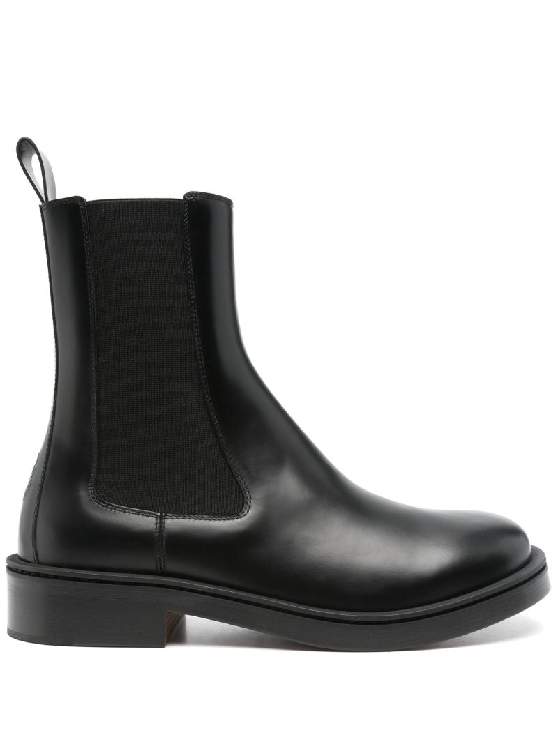 Black Leather Boots