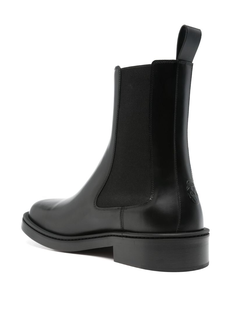 Black Leather Boots