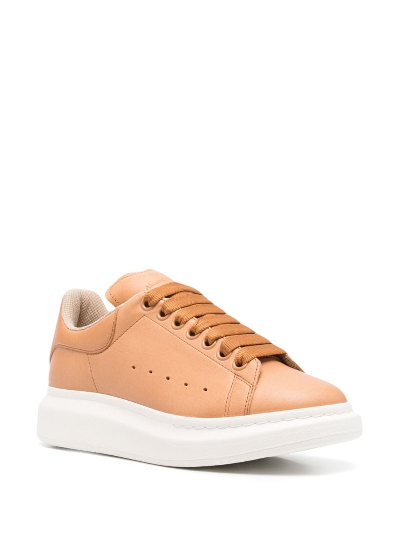 Orange Oversized Sneakers