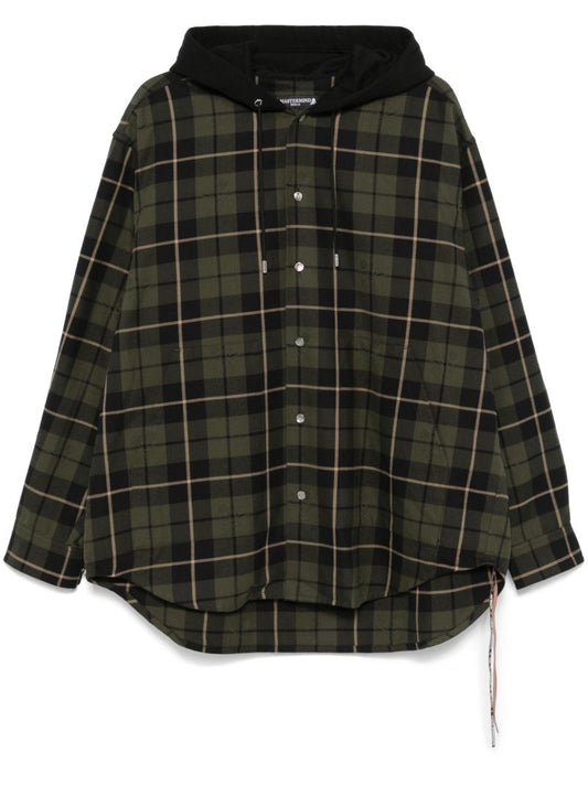 Checked Hooded Jacket