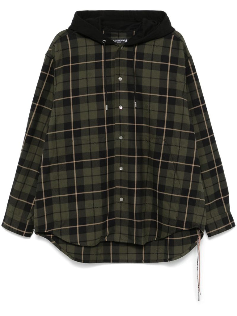 Checked Hooded Jacket
