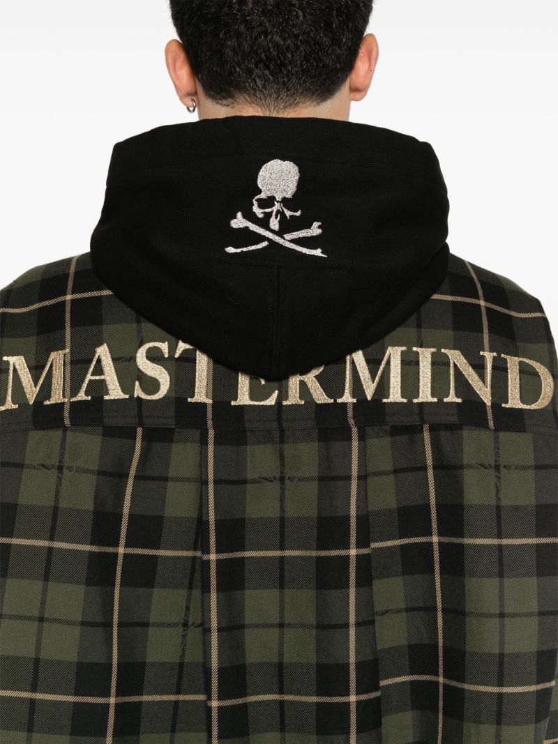 Checked Hooded Jacket