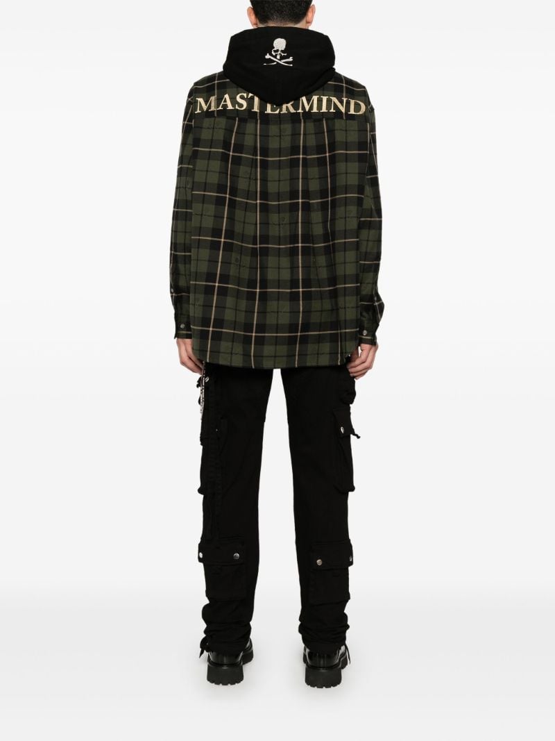 Checked Hooded Jacket