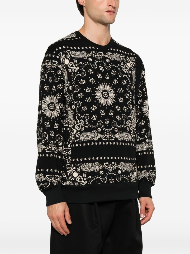 Bandana-print Sweatshirt