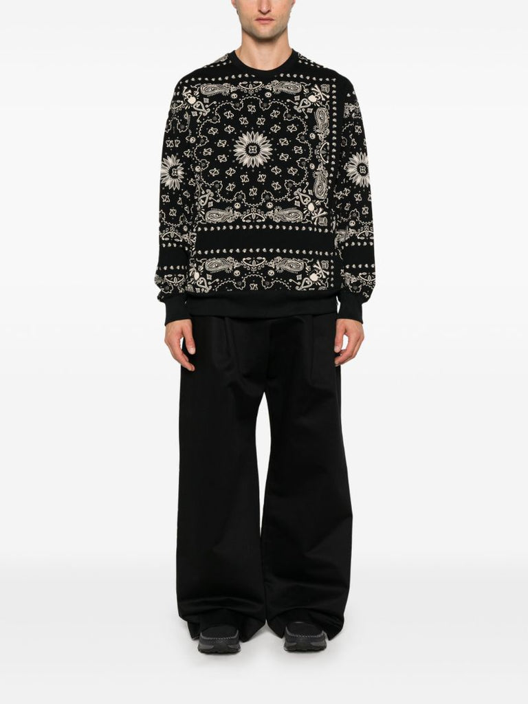 Bandana-print Sweatshirt