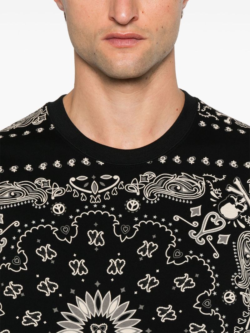 Bandana-print Sweatshirt