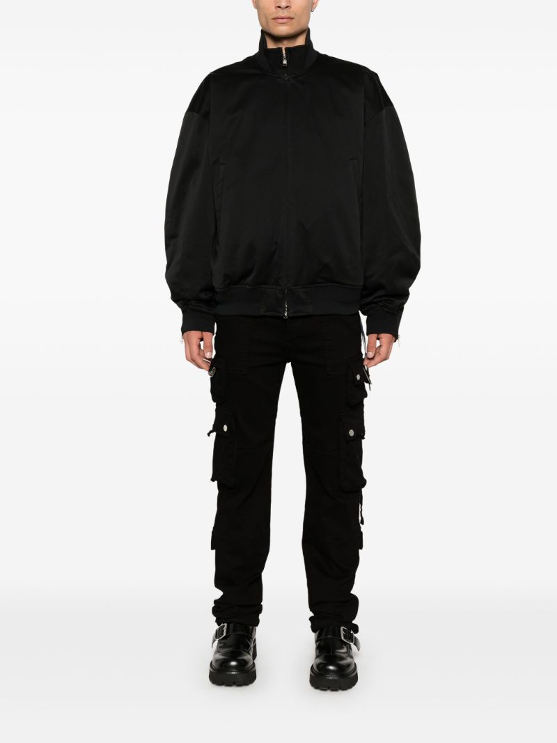 Skull-print Bomber Jacket