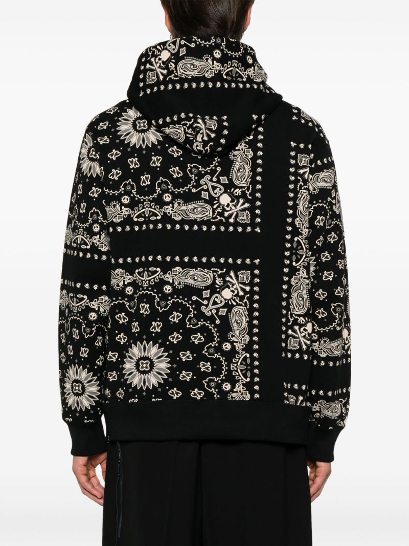 Bandana-print Hoodie