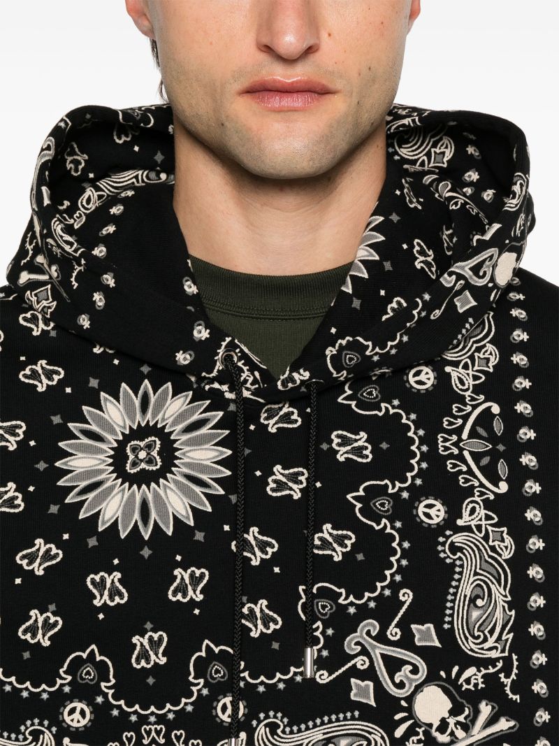 Bandana-print Hoodie
