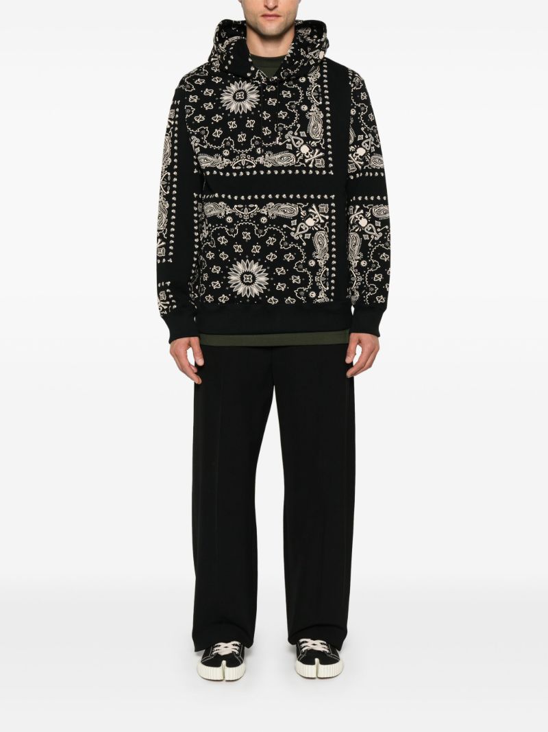 Bandana-print Hoodie