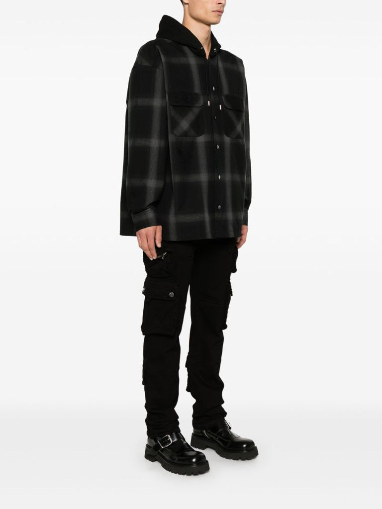 Plaid Hooded Jacket