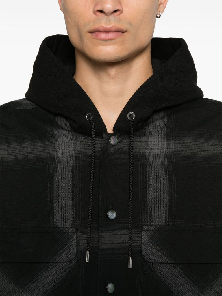 Plaid Hooded Jacket