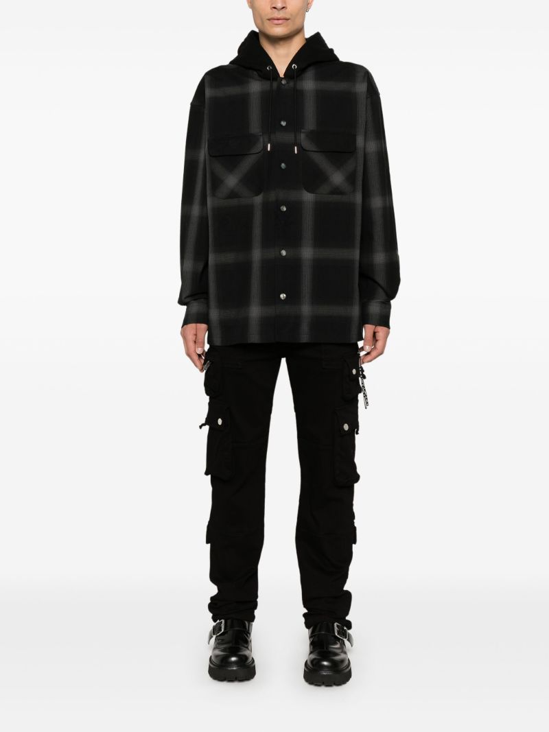Plaid Hooded Jacket