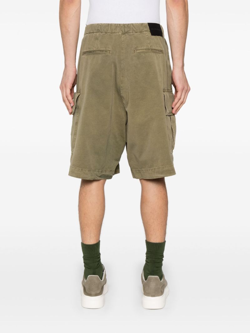 Green Cargo Shorts