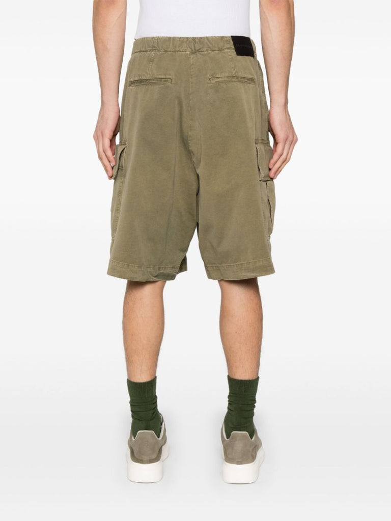 Green Cargo Shorts