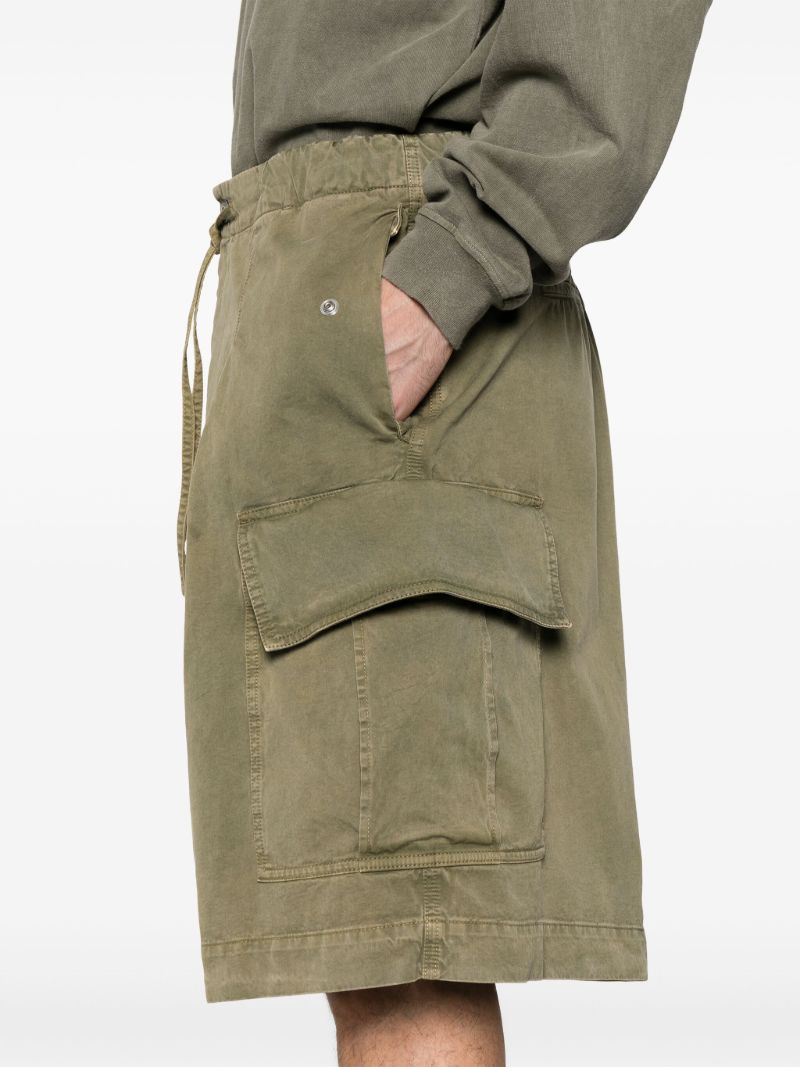 Green Cargo Shorts