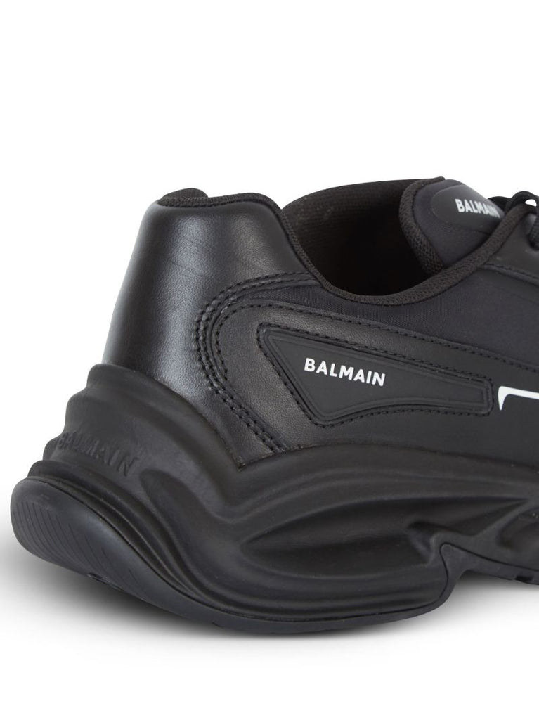 Black B-dr4g0n Leather Sneakers