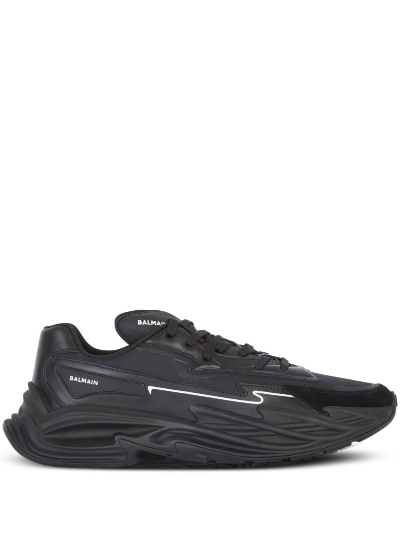 Black B-dr4g0n Panelled Sneakers