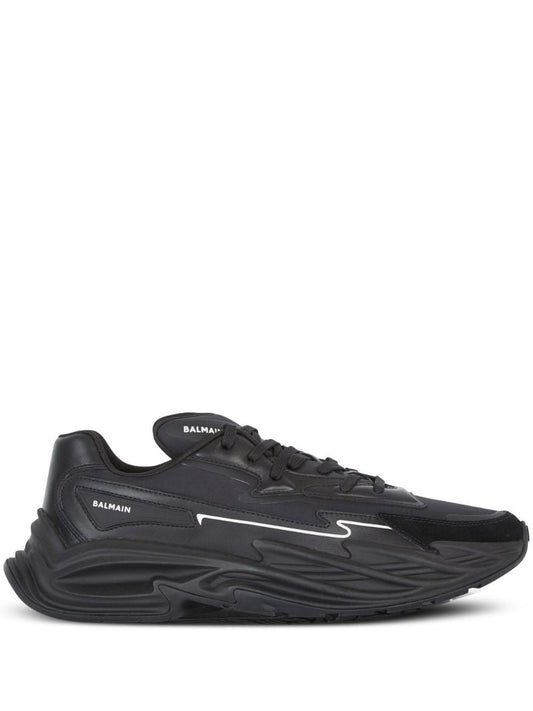 Black B-dr4g0n Panelled Sneakers