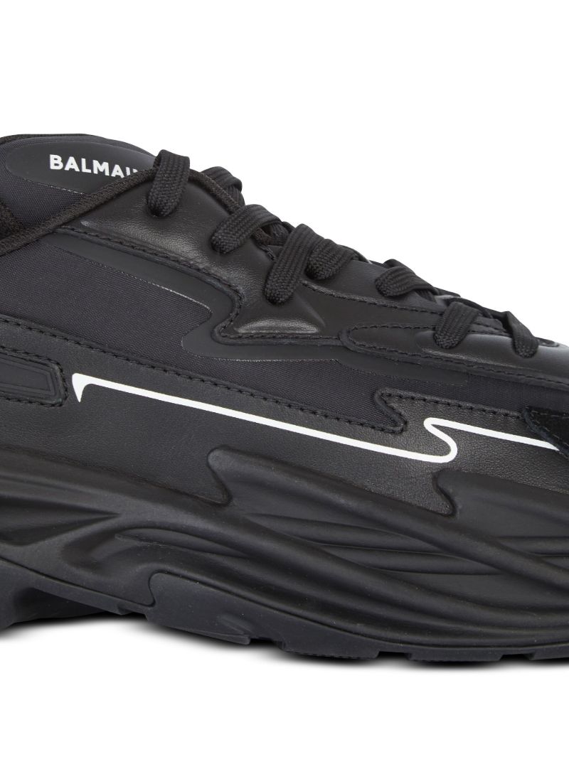 Black B-dr4g0n Panelled Sneakers