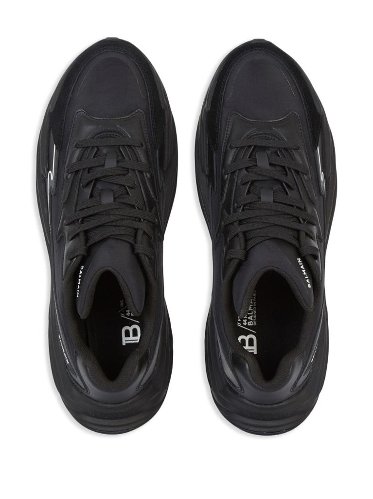 Black B-dr4g0n Panelled Sneakers