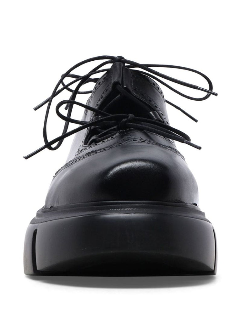 Cut-out Derby Shoes