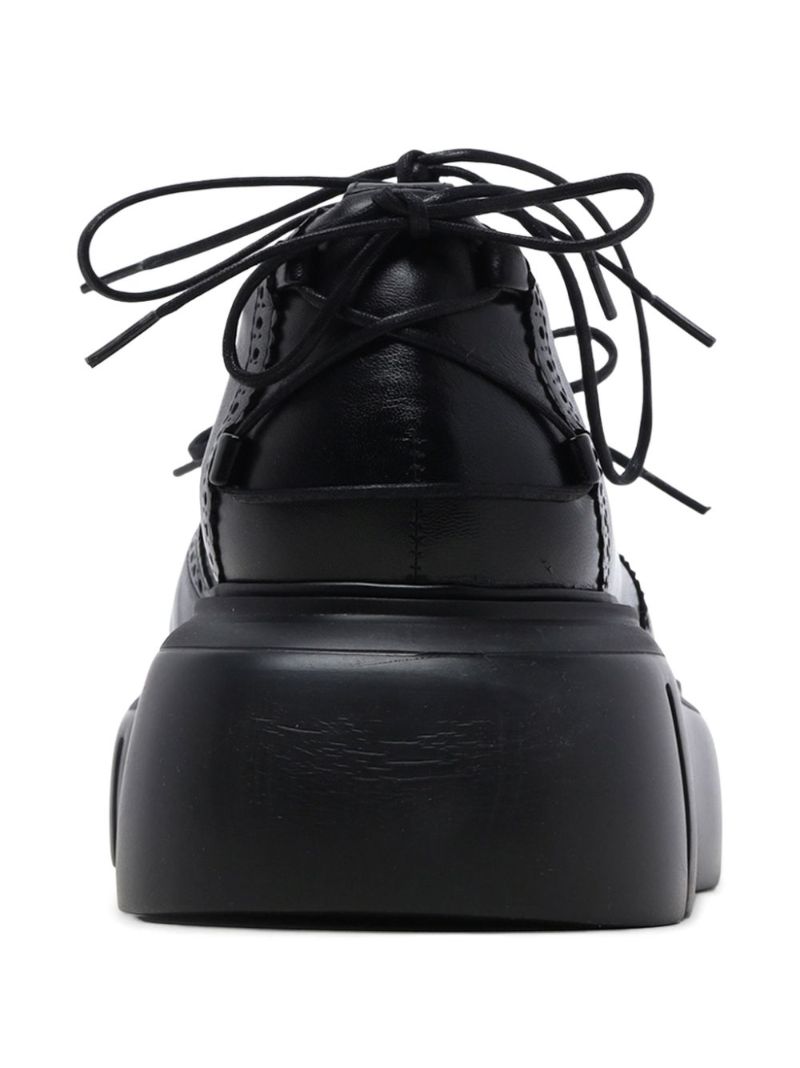 Cut-out Derby Shoes