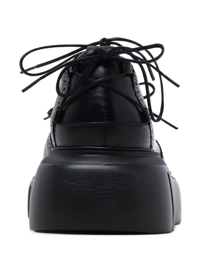 Cut-out Derby Shoes