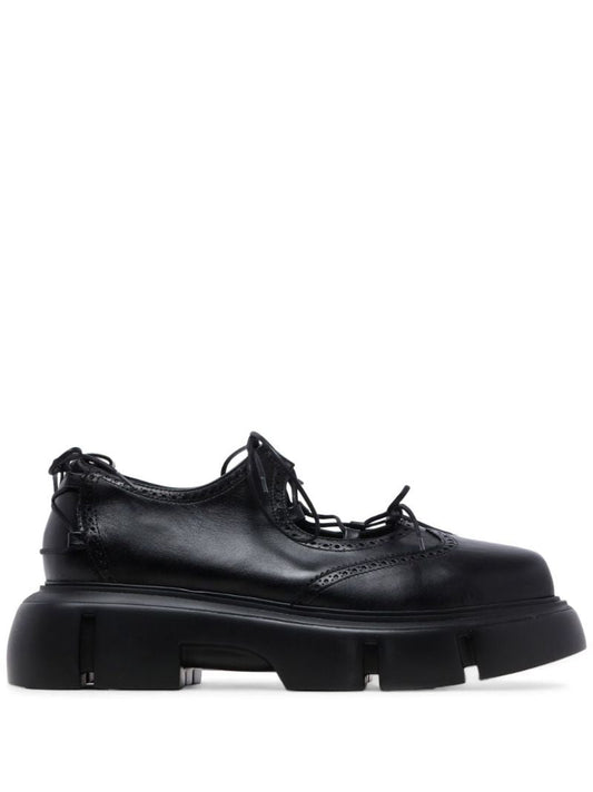 Cut-out Derby Shoes
