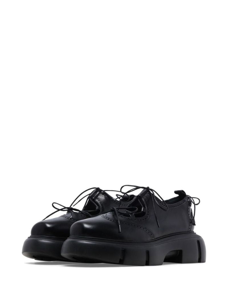 Cut-out Derby Shoes