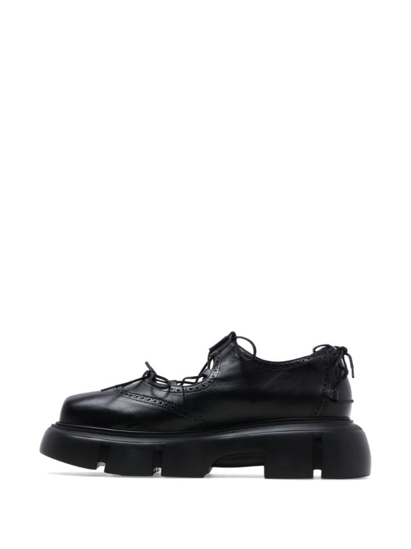 Cut-out Derby Shoes